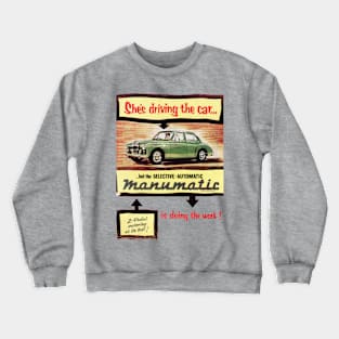 MG MAGNETTE MANUMATIC - advert Crewneck Sweatshirt